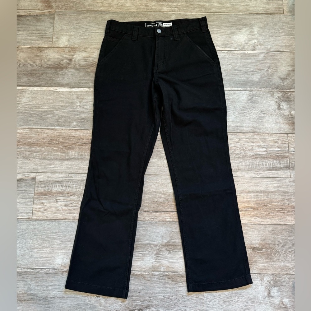 Men’s Carhartt Rugged Flex Relaxed Fit Canvas Work Pants Size 30x30.